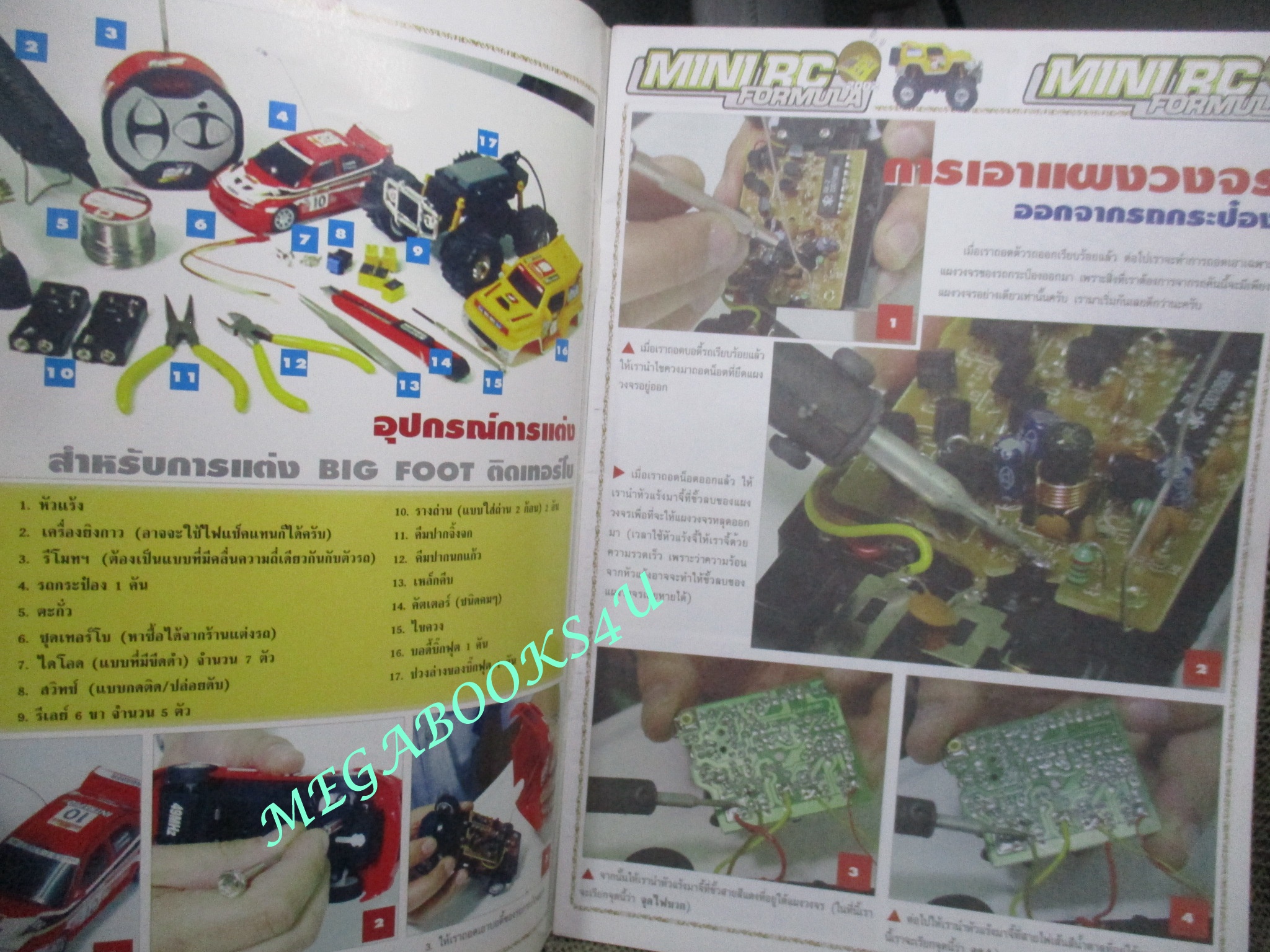นิตยสารรถกระป๋อง MINI RC FORMULA 2002 ฉบับ เร่งแรง แซงเพื่อนด้วยก๊อกสอง
