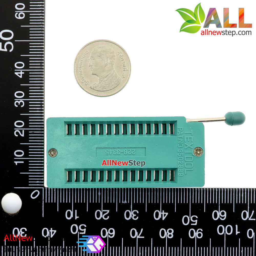 Universal IC ZIF Socket 28 Pin แบบกว้าง
