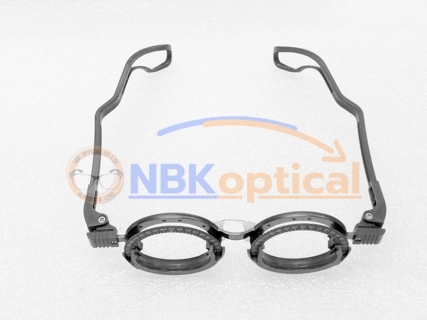 เฟรมวัดสายตา Trial Frame Model PVC WB-1105G (PD 58,60,62,64,66)สีเทาเข้ม