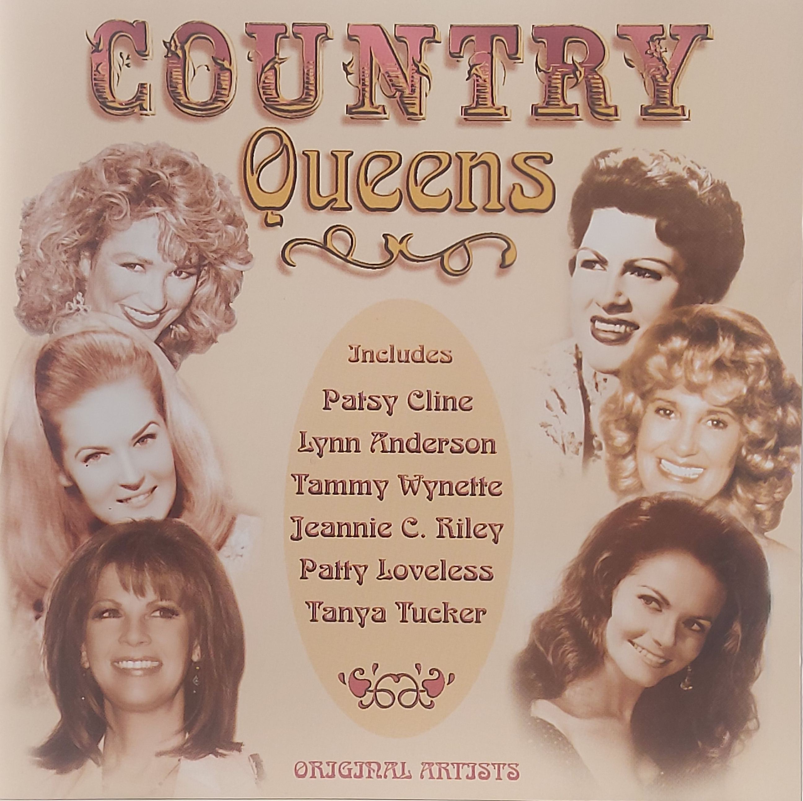 Used CD,COUNTRY Queens (A+)(Various Artists)(1999)(UK)