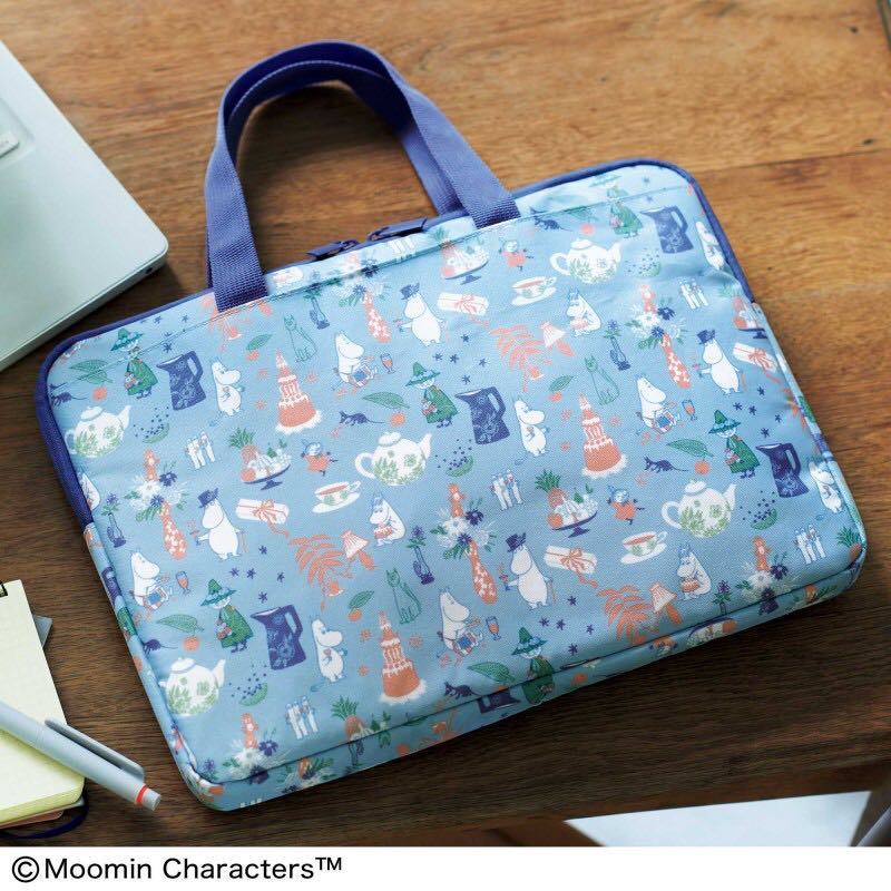 🟢พร้อมส่ง MOOMIN กระเป๋าอเนกประสงค์ ที่ใส่พีซีและแท็บเล็ตได้