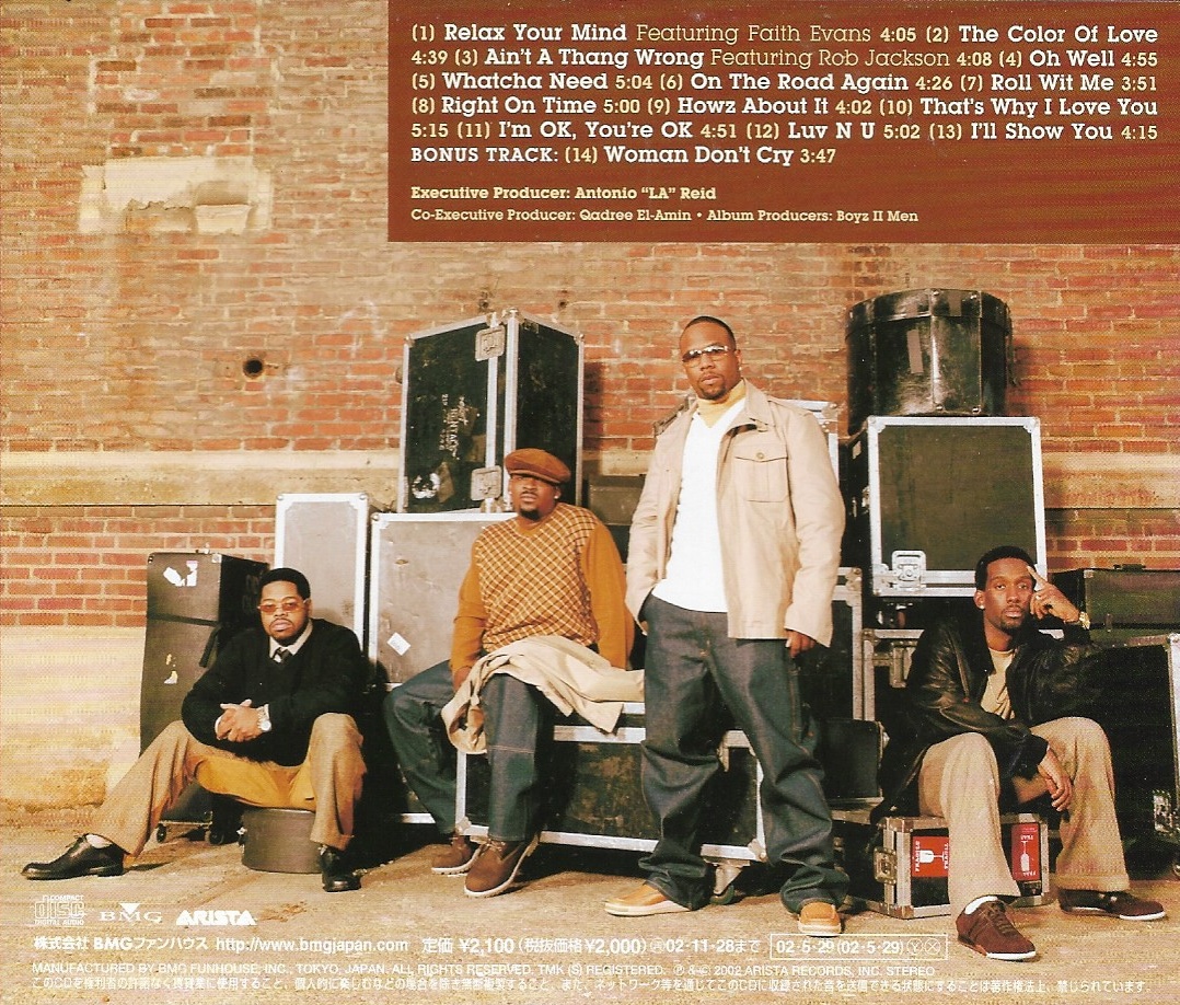 Used CD,Boyz II Men - Full Circle (B)(2002)(Japan)