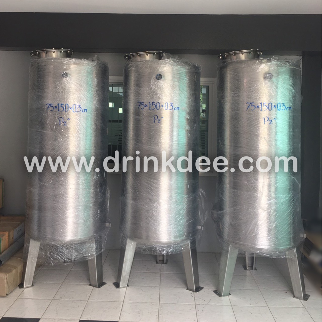 ถังกรองสแตนเลส ขนาด 6-60 นิ้ว