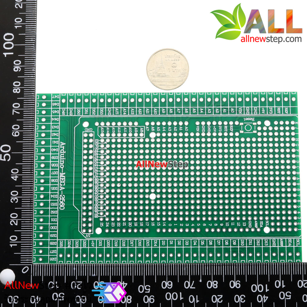 โมดูลขยายขา mega2560 PCB Phototype Screw Terminal Block Arduino Mega 2560 Shield