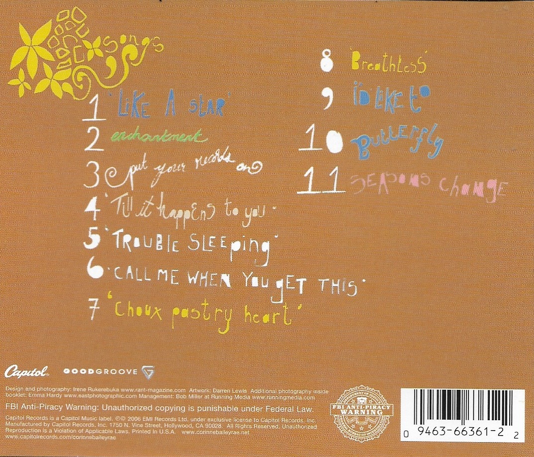 CD,Corinne Bailey Rae - Corinne Bailey Rae (2006)