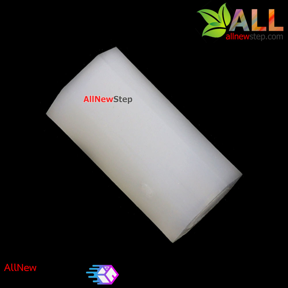 M2.5 เสาน็อตไนลอน NUT Nylon M2.5 ขนาด 10mm สีขาว จำนวน 1 ชิ้น