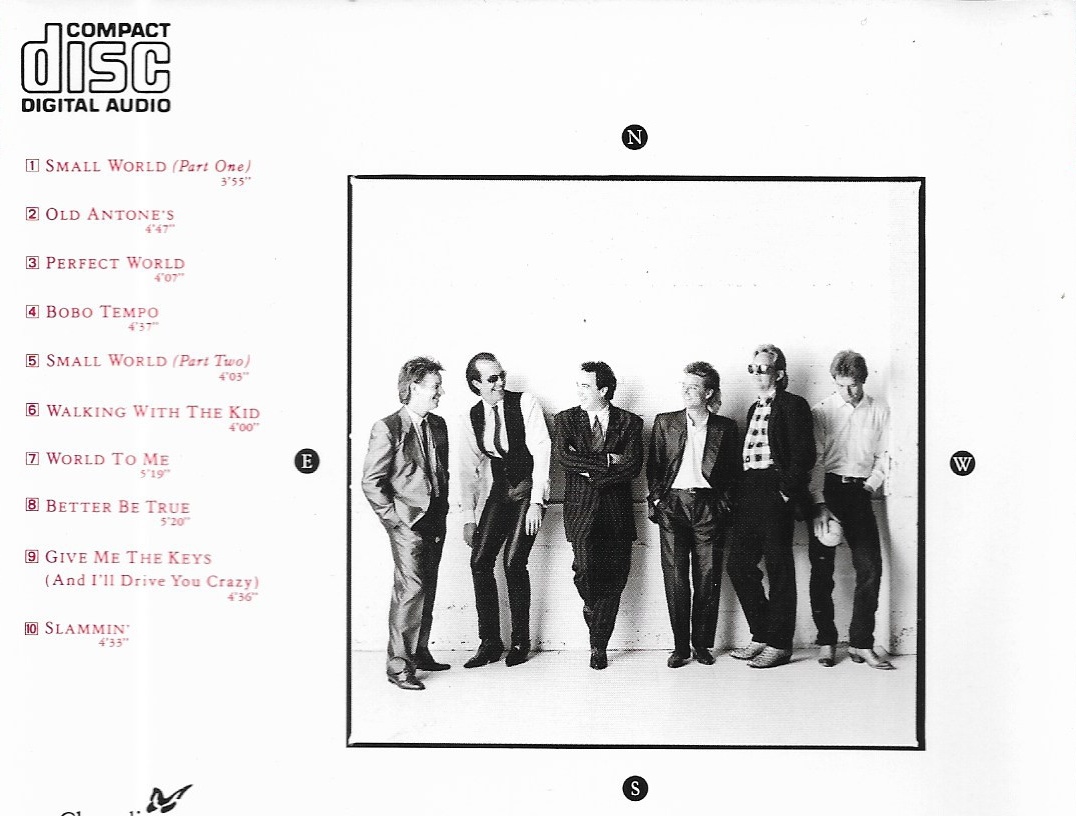 Used CD,Huey Lewis & The News - Small World (A+)(1988)(Japan)