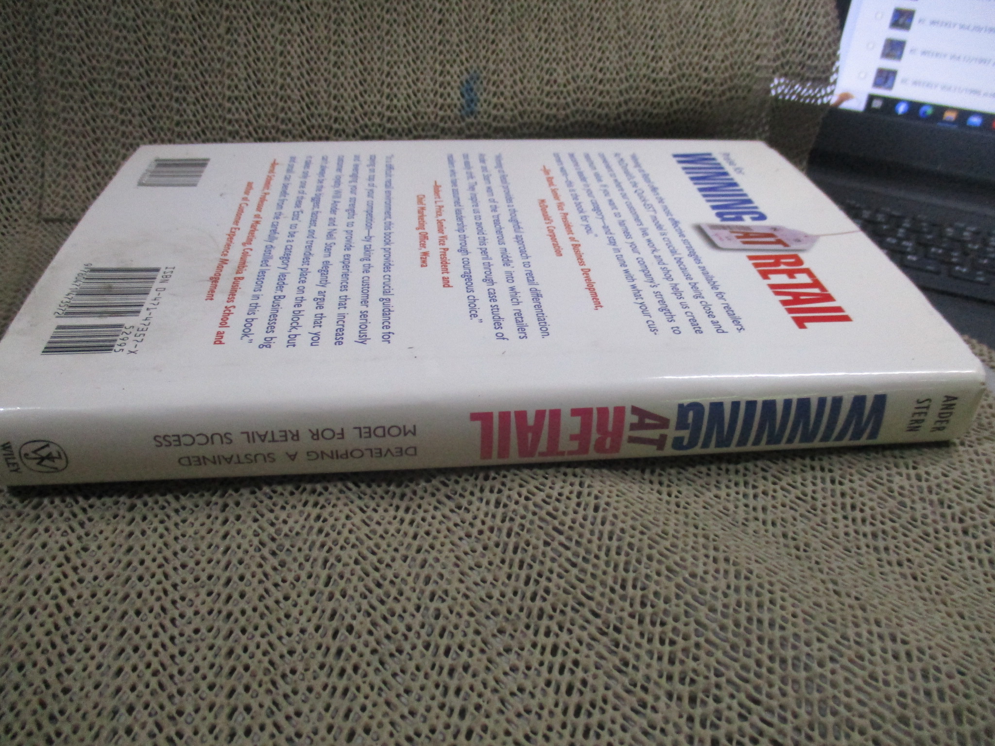 Winning At Retail: Developing a Sustained Model for Retail Success by Ander, Willard N.; Stern, Neil Z / การตลาด , การค้าปลีก