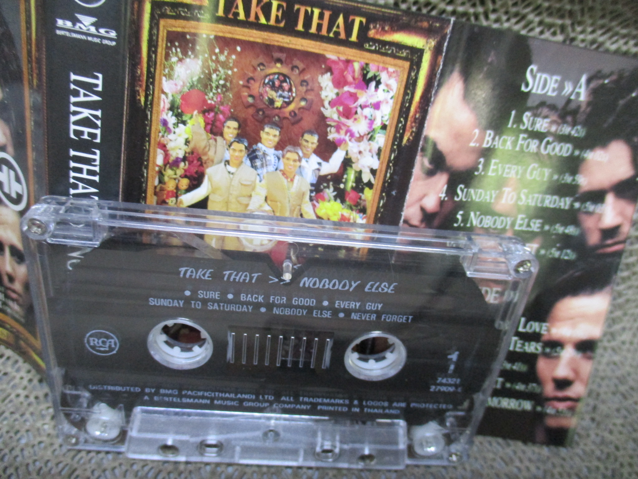 เทปเพลงสากล TAKE THAT - NOBODY ELSE