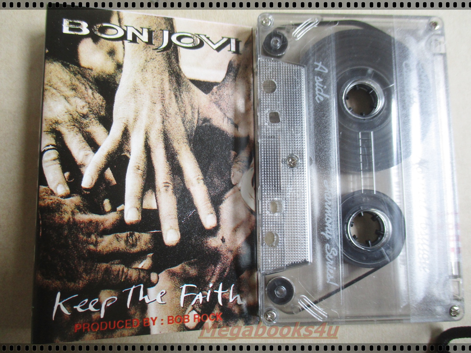 ขายเทปเพลงสากลเก่า BON JOVI-KEEP THE FAITH