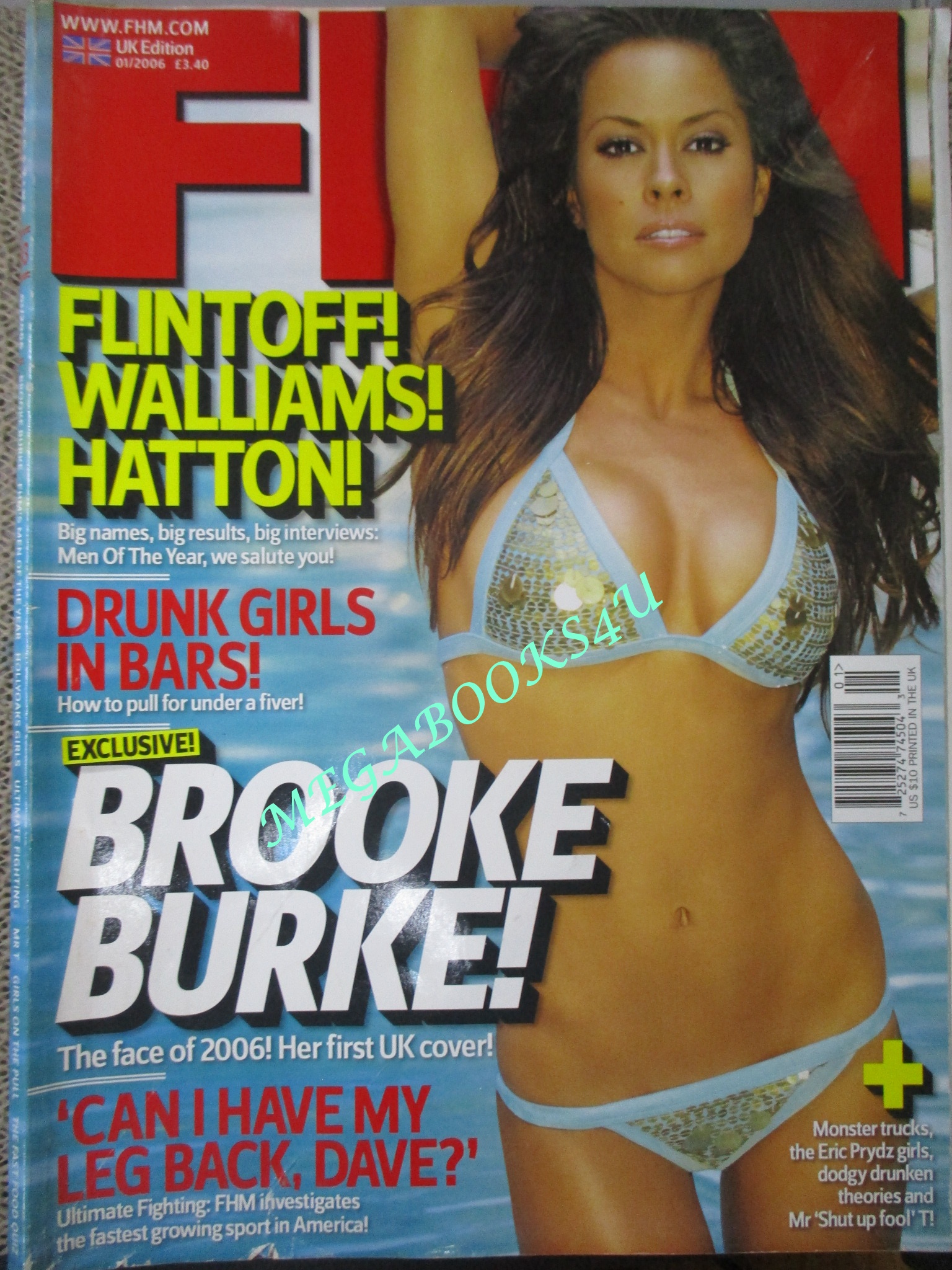 นิตยสารFHM UK EDITION ฉบับ193 01/2006 ปก BROOKE BURKE