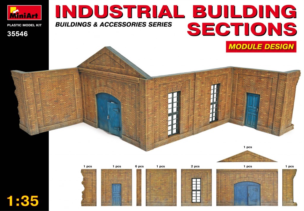 1/35 INDUSTRIAL BUILDING SECTIONS