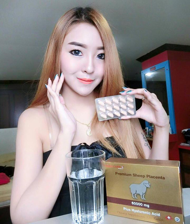 HIGH CARE Premium Sheep Placenta รกแกะ 60000 mg