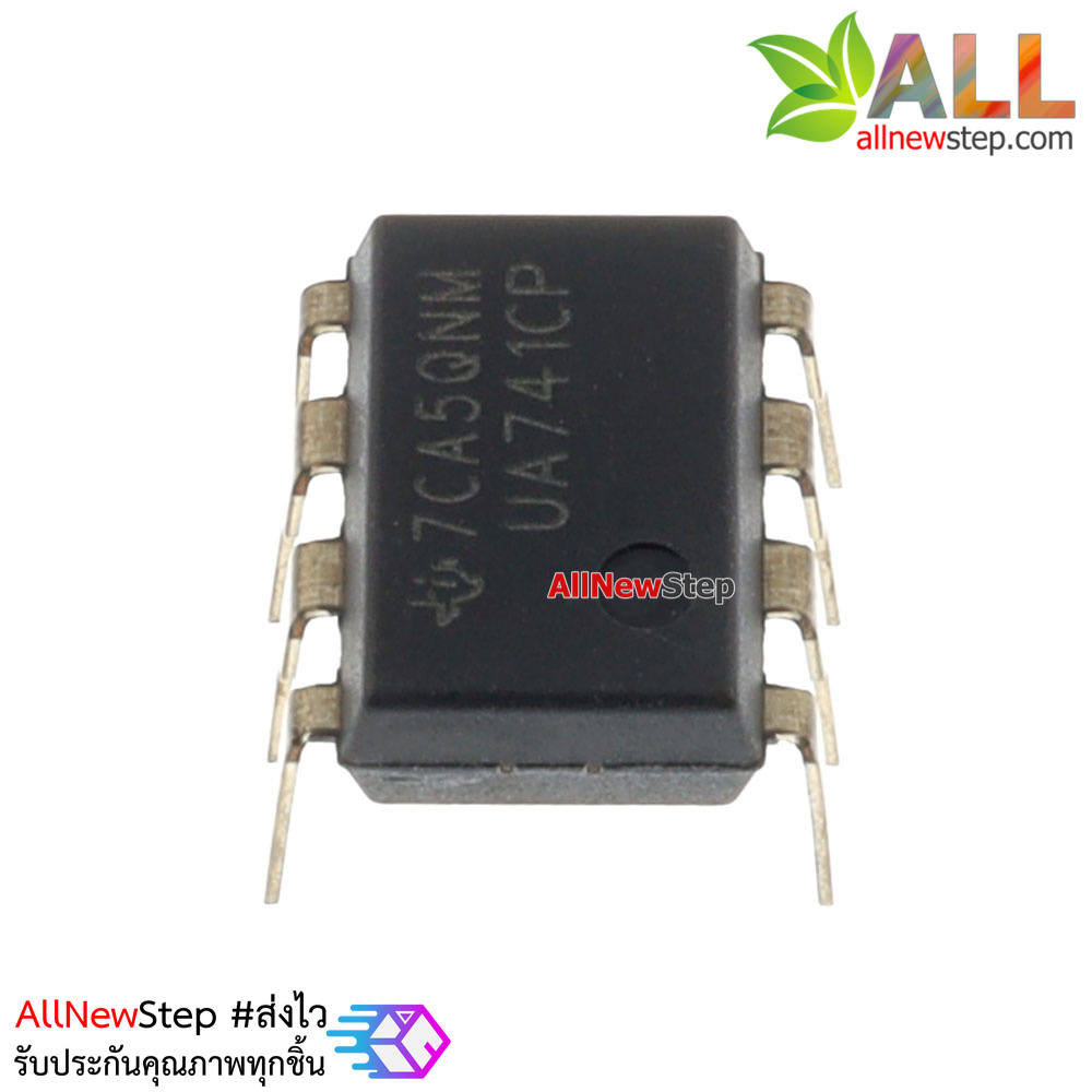IC UA741CP Original Genuines UA741CN LM741 Operational Amplifier ไอซีออฟแอมป์ IC Op Amp เบอร์ UA741