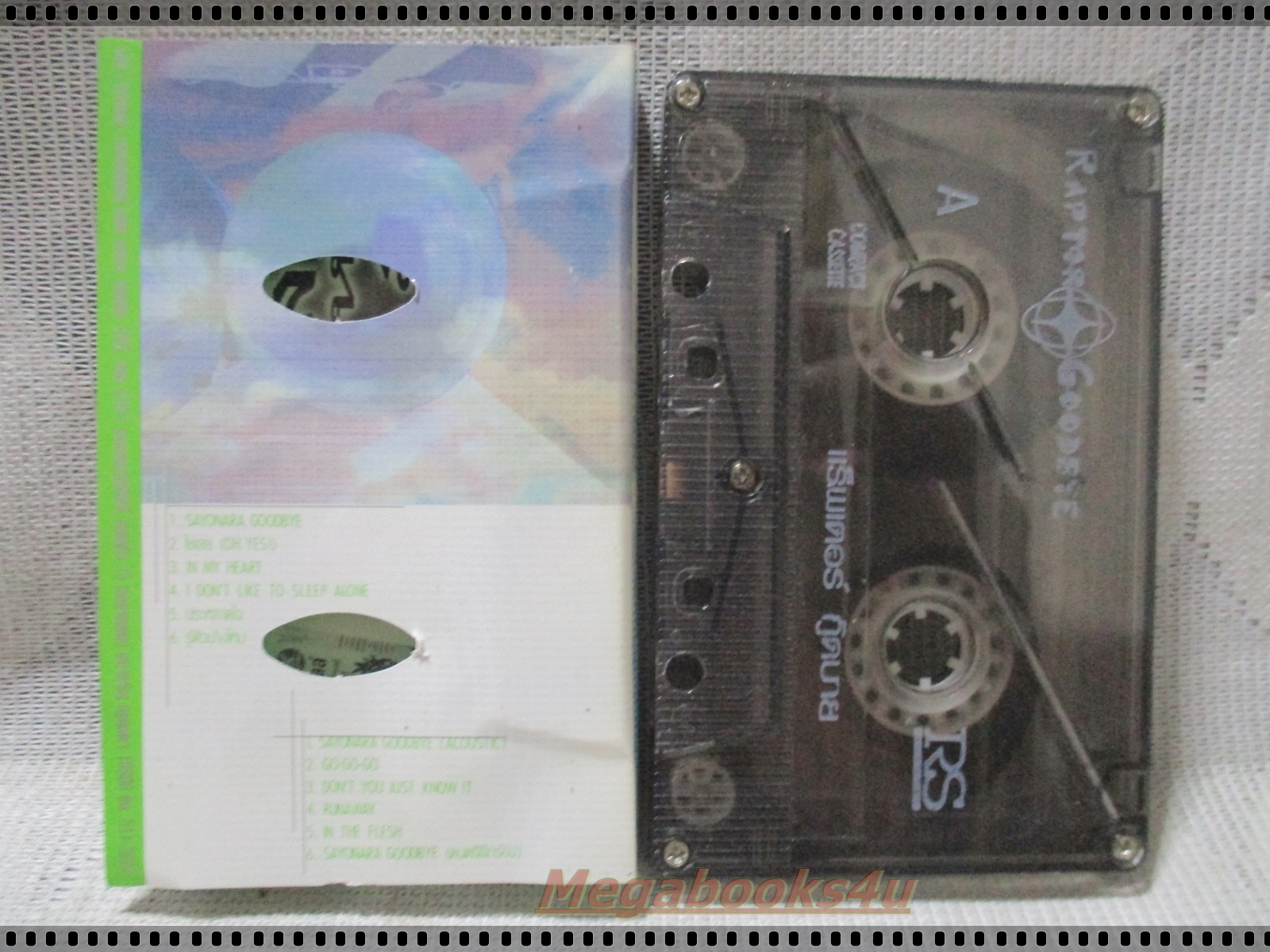 เทปเพลงไทยสากล แร็พเตอร์ RAPTOR อัลบั้ม GOOD BYE