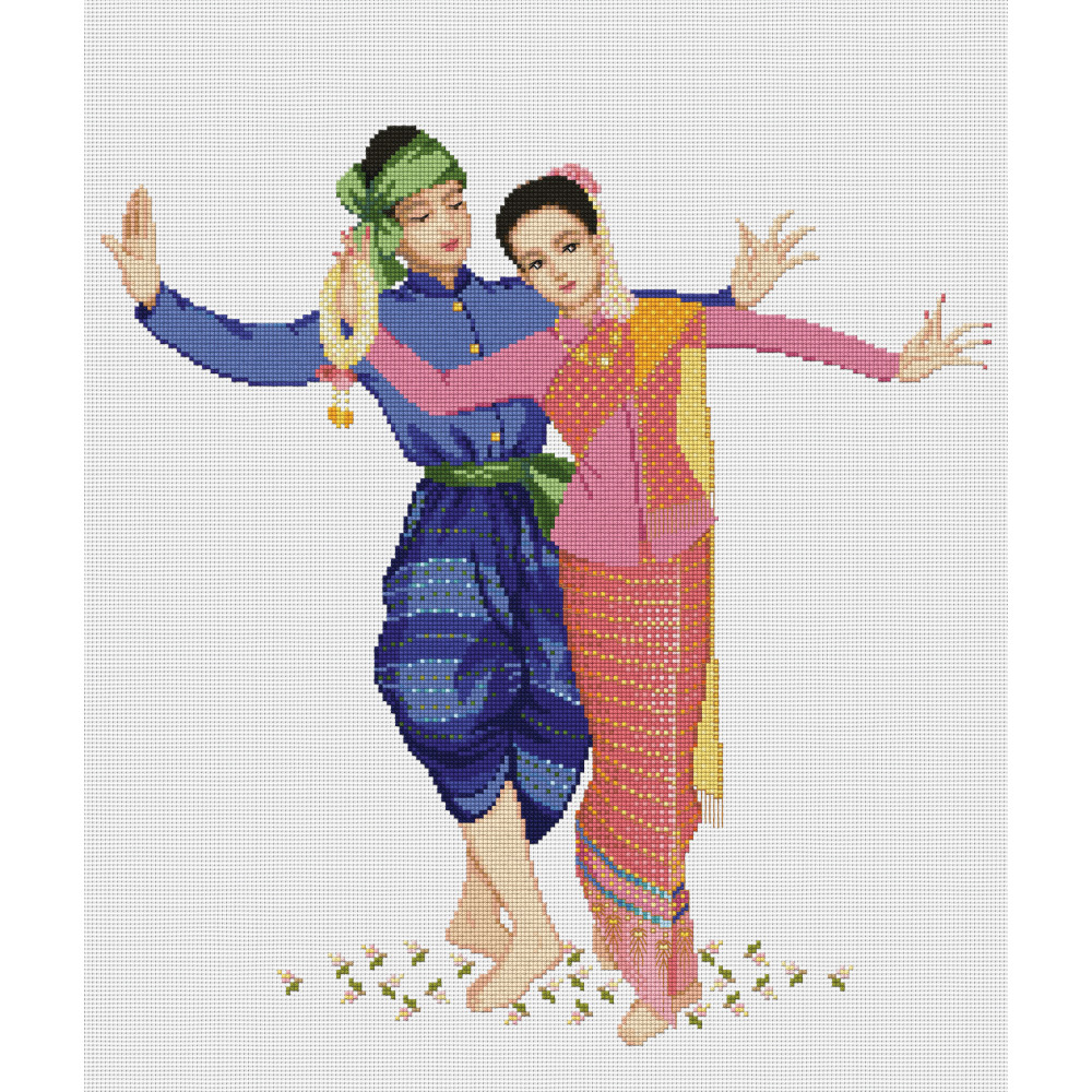 Pinn รำ 4 ภาค (ใหญ่) – ฟ้อนมาลัย