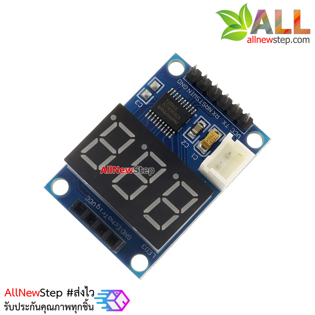 Ultrasonic ranging dsply module tester ultrasonic โมดูลวัดระยะทาง/ทดสอบ ultrasonic