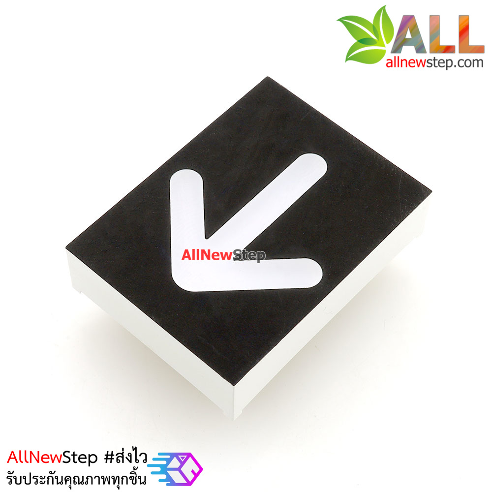 LED ลูกศร 1.2 นิ้ว ขนาด 30x40mm สีแดง