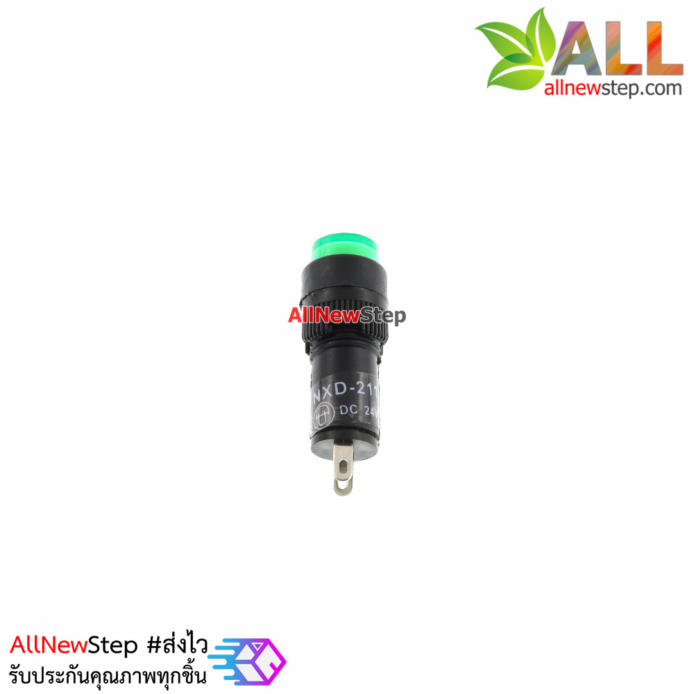 NXD-211 ไฟแสดงผล LED สีเขียว signal indicator ไฟ 24V