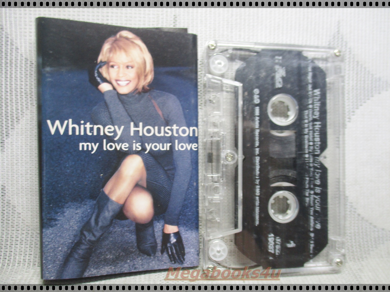 ขายเทปเพลงเก่า WHITNEY HOUSTON;MY LOVE IS YOUR LOVE