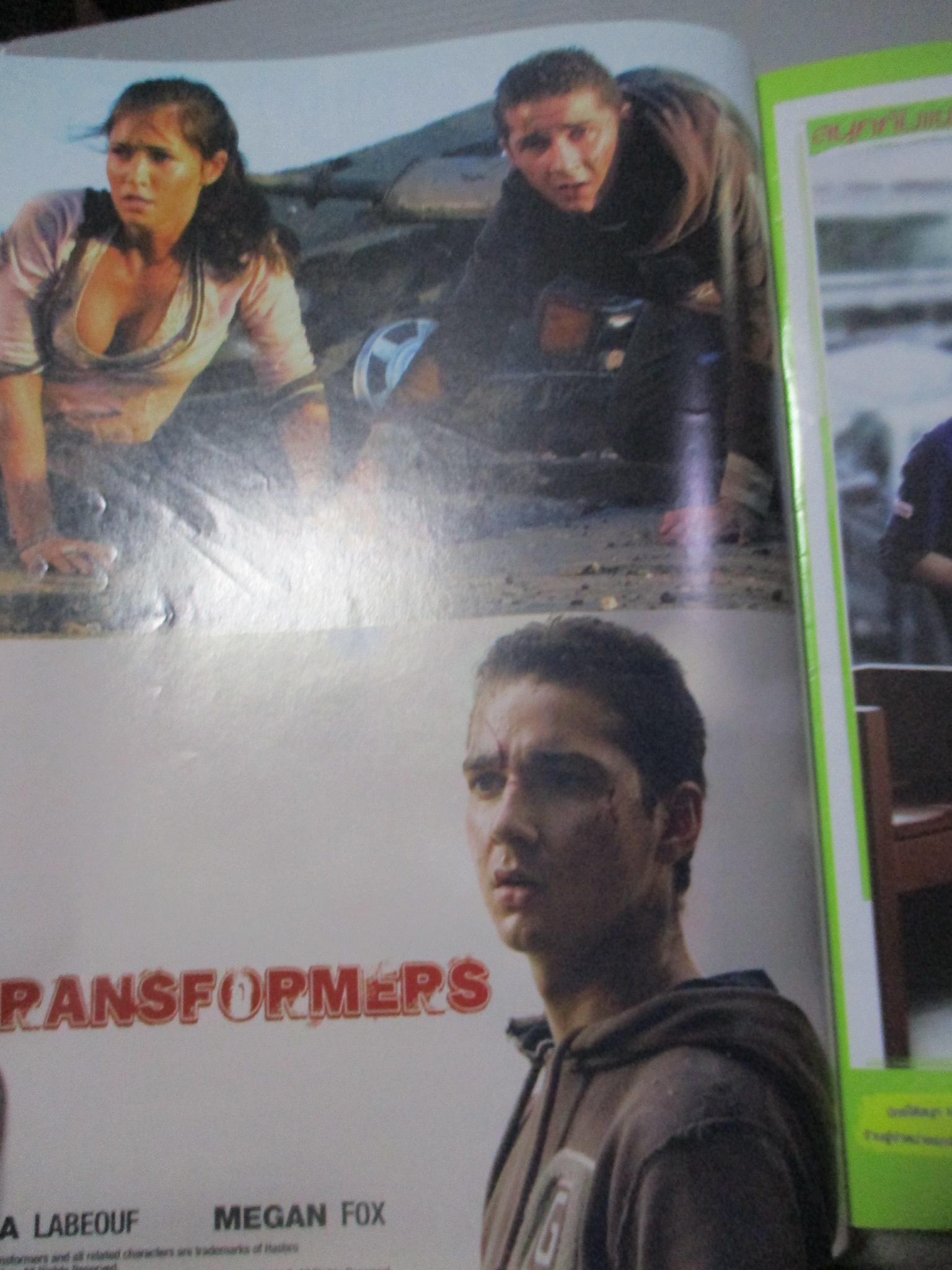 นิตยสารเอนเตอร์เทน Entertain ฉบับที่0936 ปี2550 ปก TRANSFORMERS โปสเตอร์เรื่อง Fantastic 4 ปกหลังมีรอยขาด