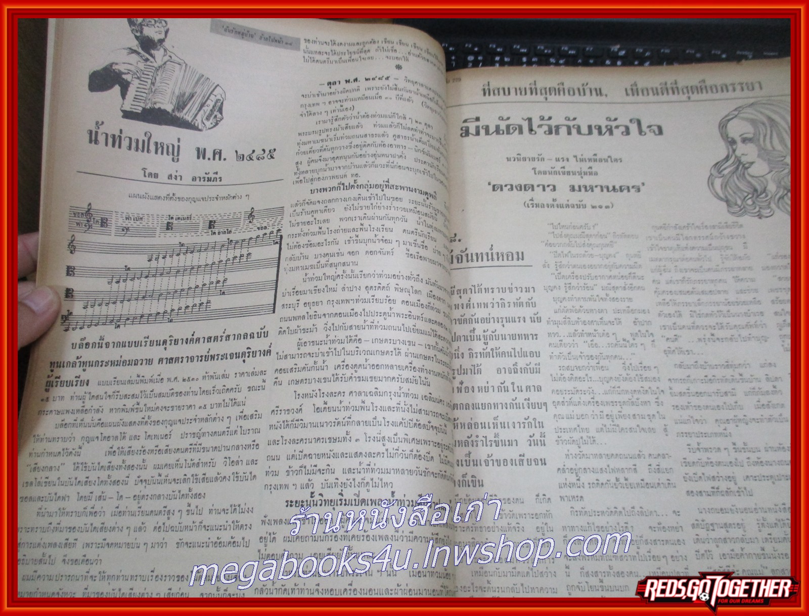 นิตยสารฟ้าเมืองไทย ฉบับ229 ปี2516 ปก ไม้ซุุงเมืองอุทัย มีงานเขียนของ รงค์ วงษ์สวรรค์