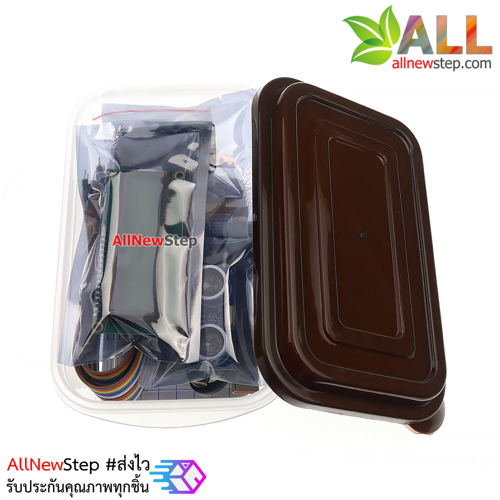 ชุดทดลอง AllNewStep IoT ESP8266 Starter Kit ชุด Starter Kit ด้วย Arduino คอร์สอบรม เรียนรู้ ESP8266 kit สำหรับผู้เริ่มต้น โดย AllNewStep