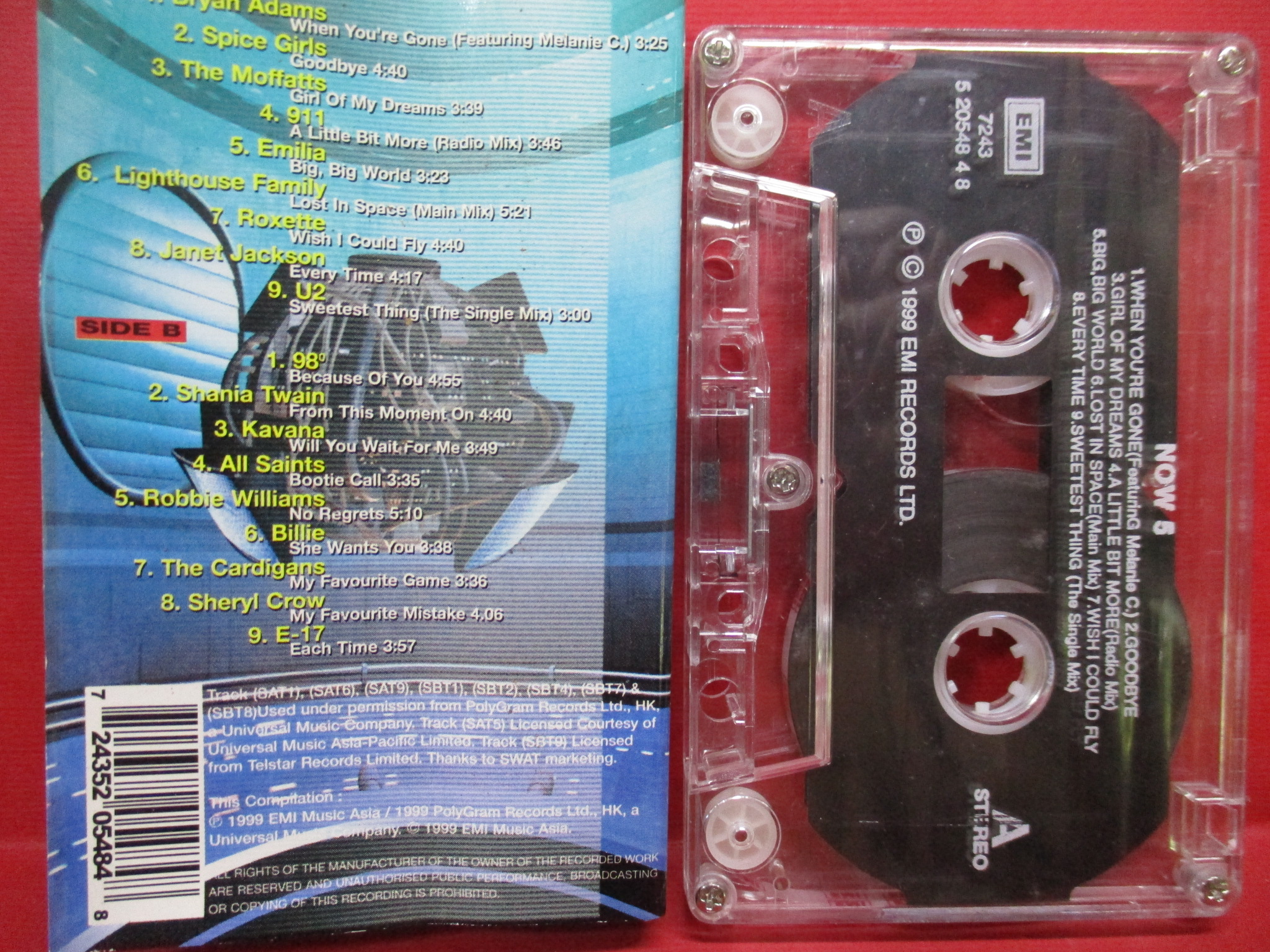 เทปเพลงสากล NOW 5