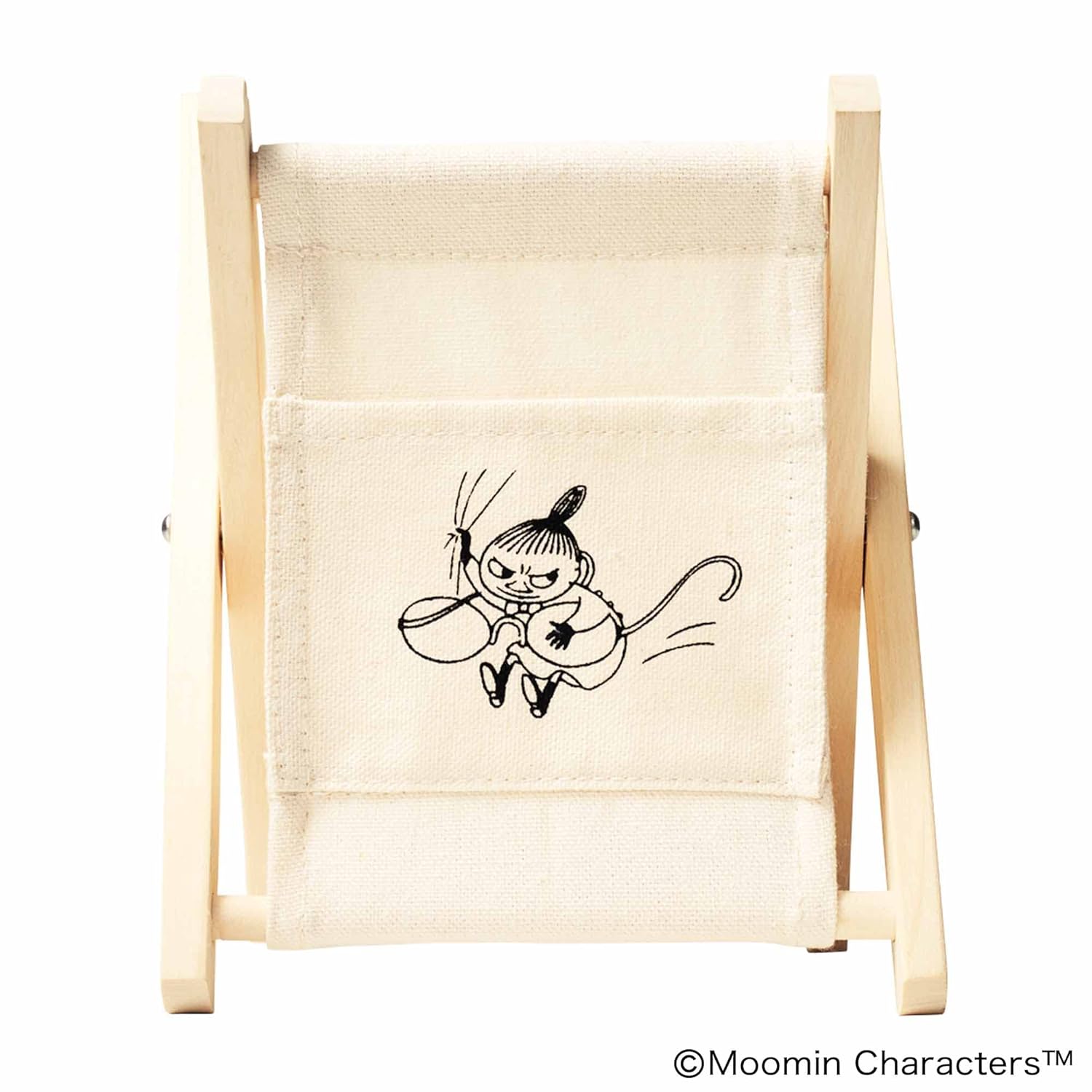 Little My Wooden Mini Rack with Pockets ชั้นวางไม้ขนาดเล็ก สกรีนลายลิตเติ้ลมาย (มีกล่อง)