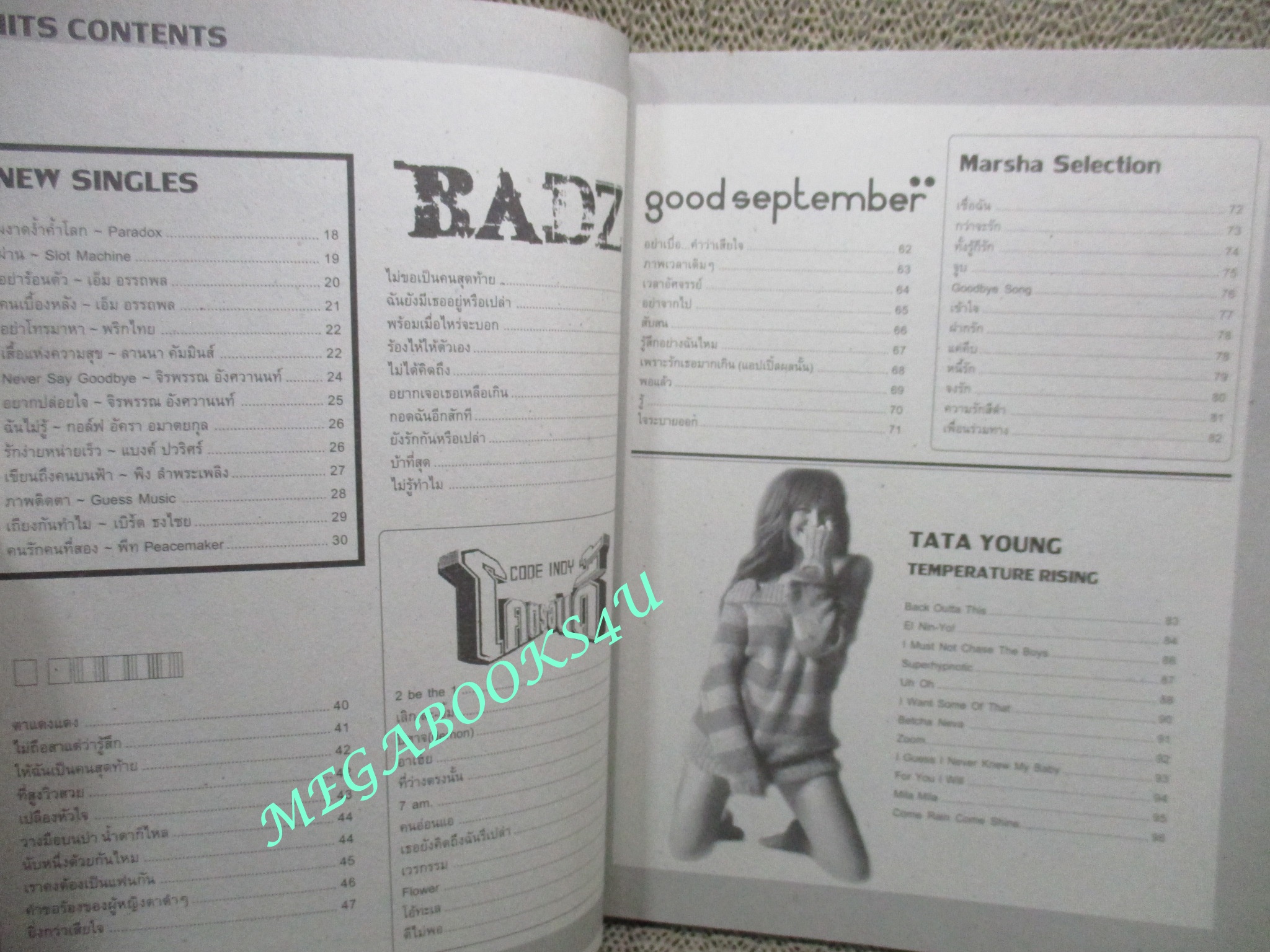 หนังสือเพลงพร้อมคอร์ดกีตาร์ G-HITS ฉบับที่15 ปี2549