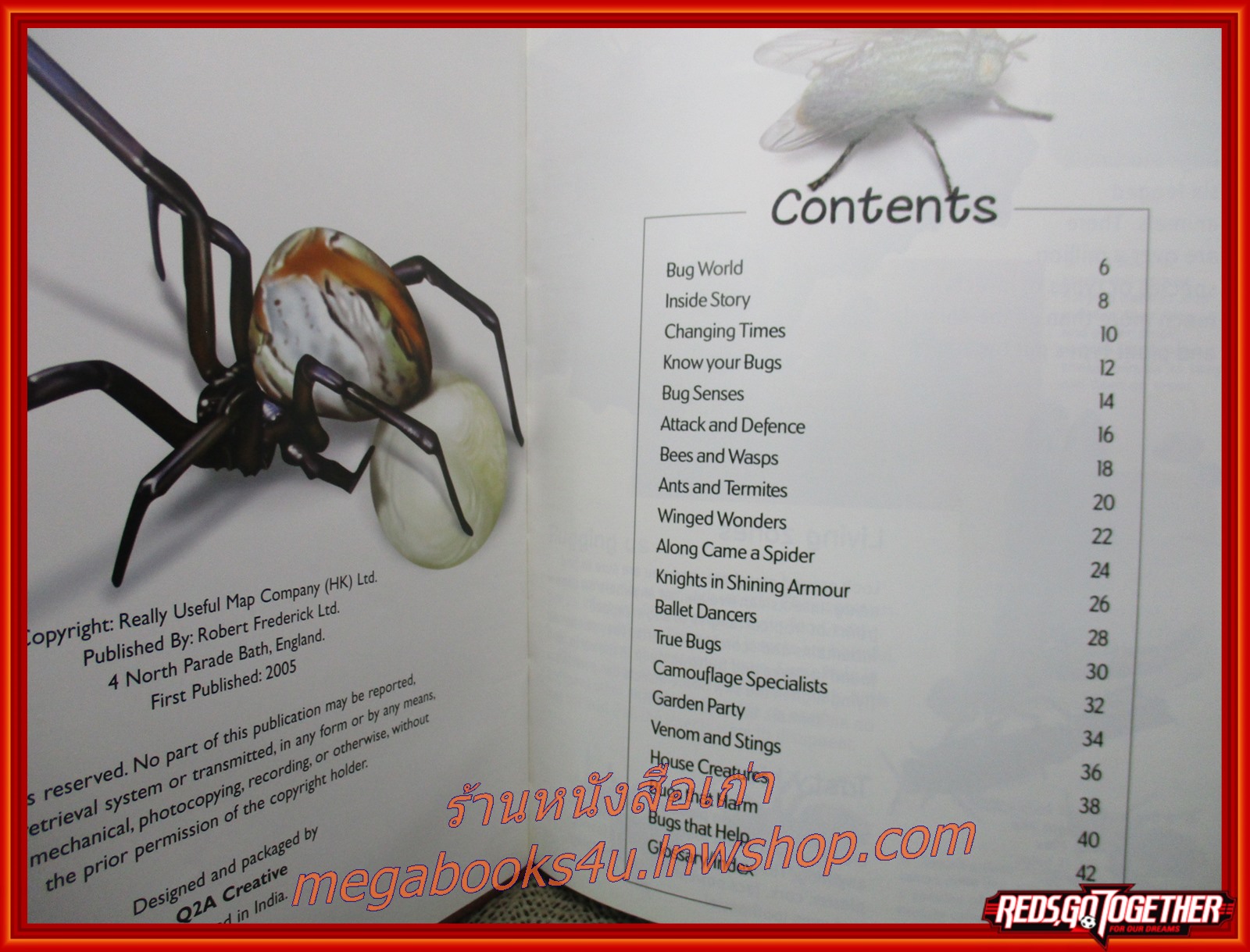 โลกของแมลง DISCOVER BUGS (ภาษาอังกฤษทั้งเล่ม)