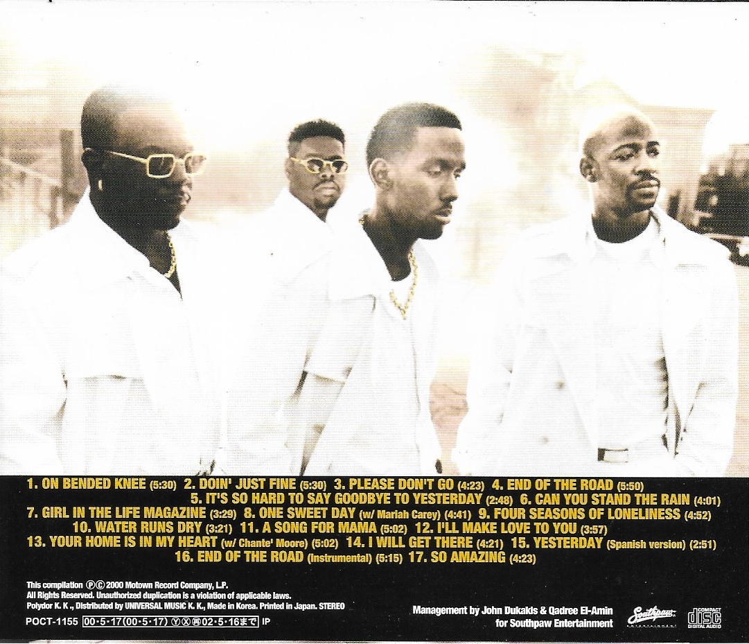 Used CD,Boyz II Men - Ballad Collection (B)(2000)(Japan)