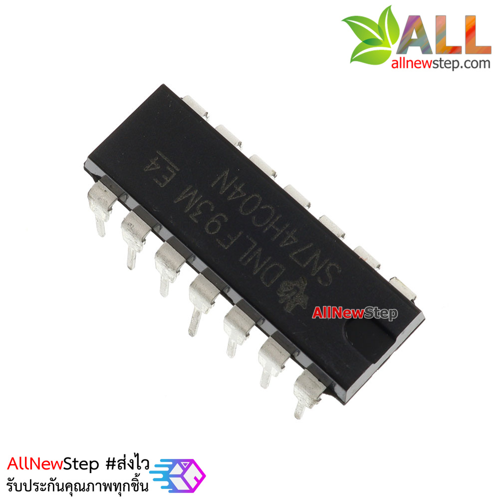 IC 74HC04 Six Inverters ไอซีเบอร์ 74HC04 Logic Inverter ic กลับสัญญาณลอจิก