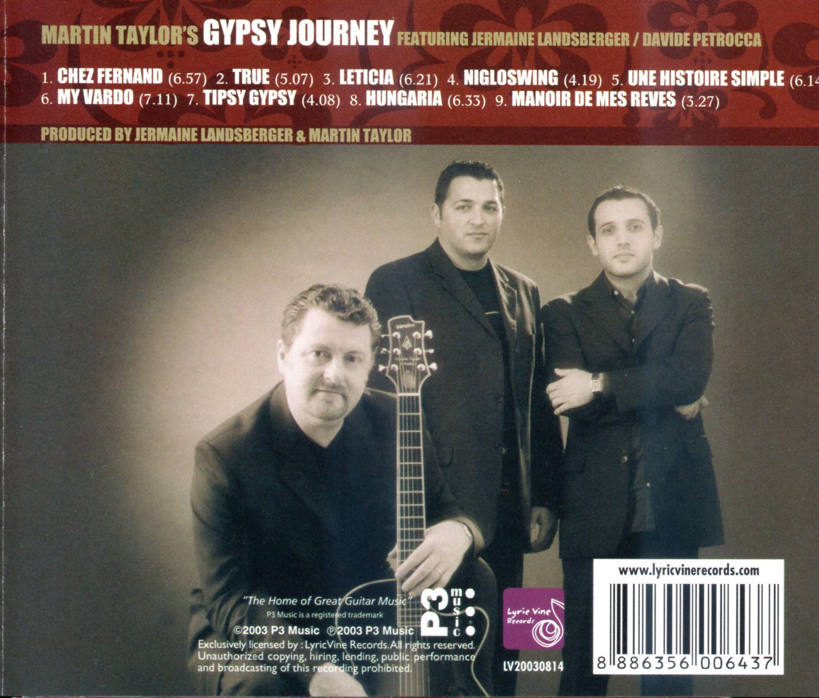 CD,Martin Taylor - Gypsy Journey (2003)