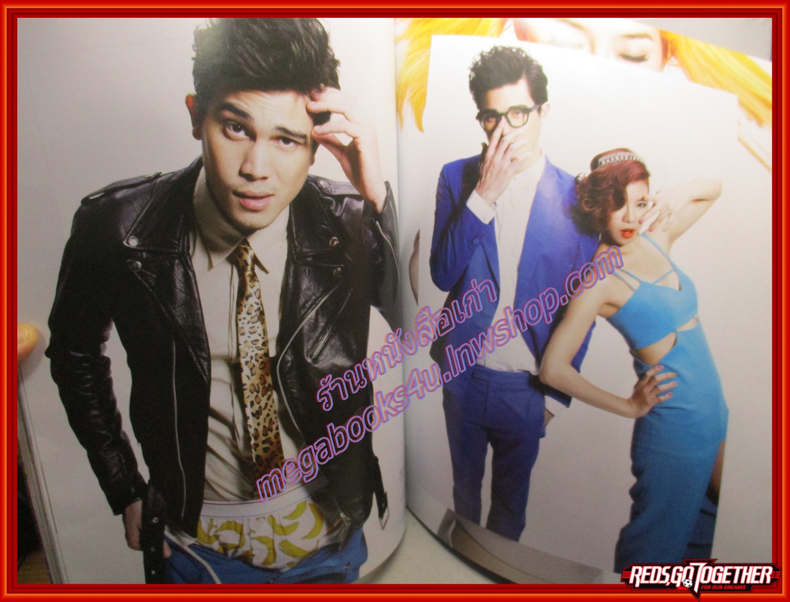 นิตยสารHAMBURGER เล่ม169 ปี2555 ปก ซันนี่ คริส หอวัง