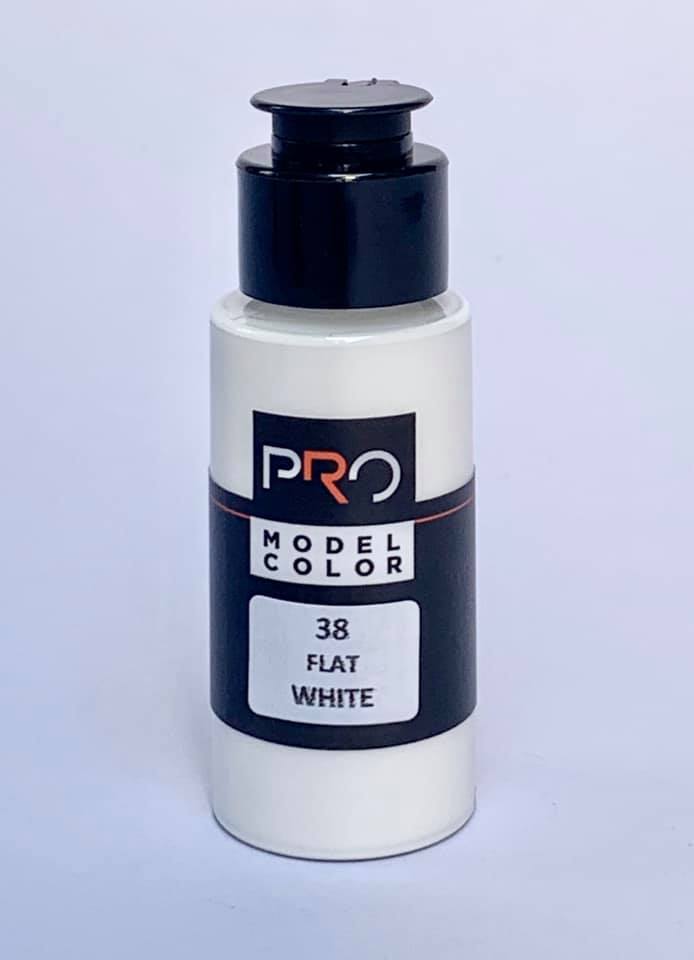 PRO COLOR # 38 FLAT WHITE ขนาด 30ml