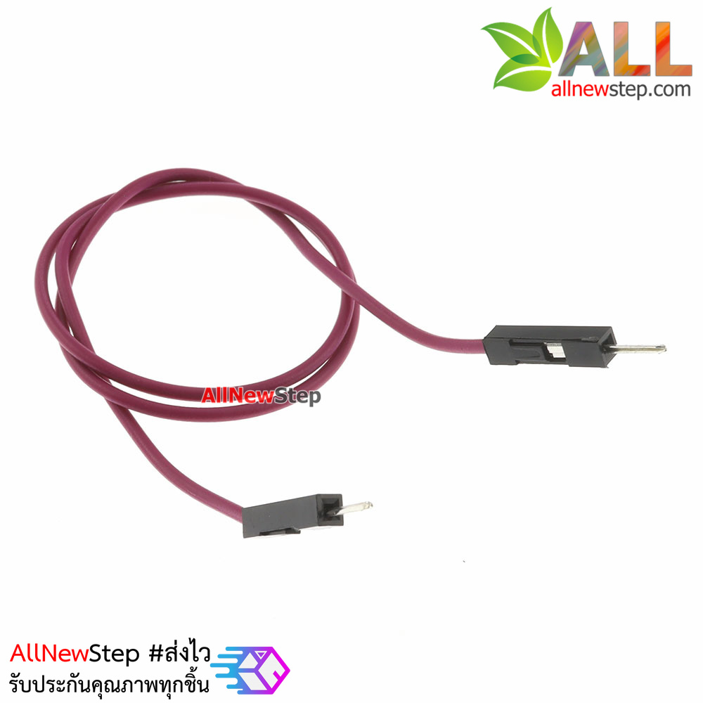 สายจัม ผู้-ผู้ Jump Wire (Female to Female) สายไฟ ยาว 30cm. คละสี จำนวน 1 เส้น