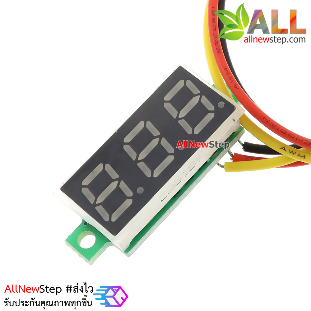0.28 นิ้ว Digital DC volt meter 0-100V โวลต์มิเตอร์ 0-100V ขนาด 0.28 ...