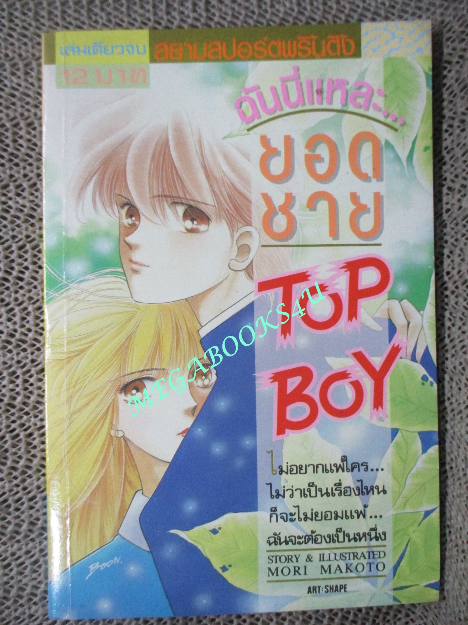 ฉันนี่แหละยอดชาย TOP BOY / เล่มเดียวจบ / MORI MAKOTO / สยามฯ / สภาพดี