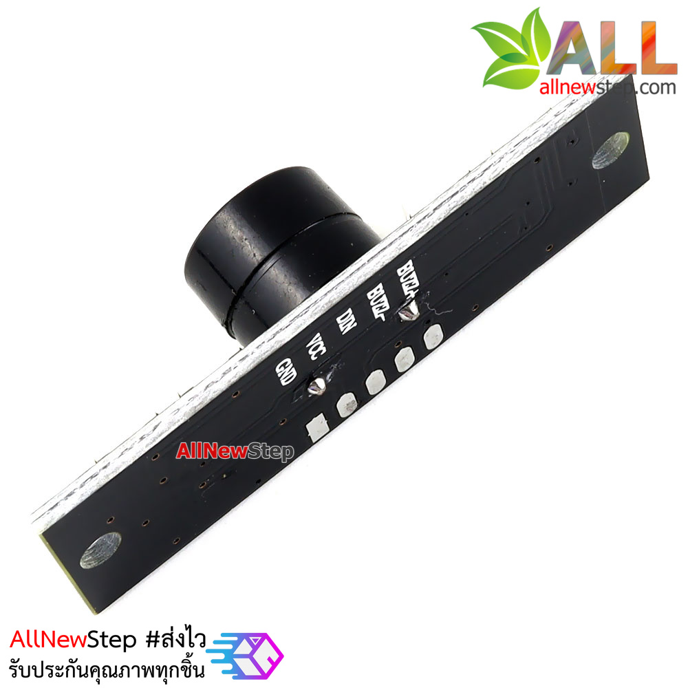 Colorful Active Buzzer โมดูลไฟ LED RGB WS2812B 8 ดวง พร้อมสัญญาณเสียงบัซเซอร์