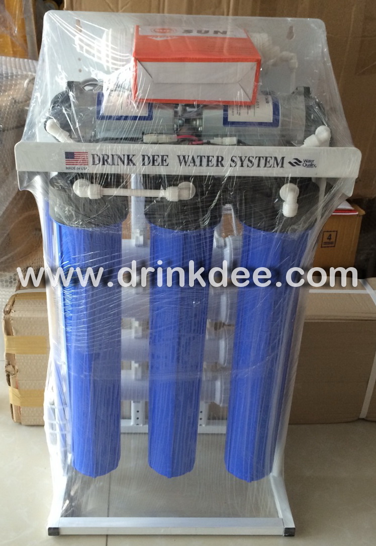 เครื่องกรองน้ำ 5 ขั้นตอน RO. 300GPD