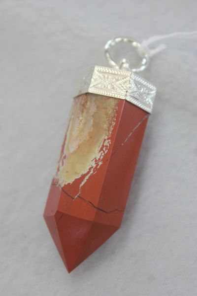 เพนดูลั่มหินเรดแจสเปอร์ (Red Jasper Pendulum)