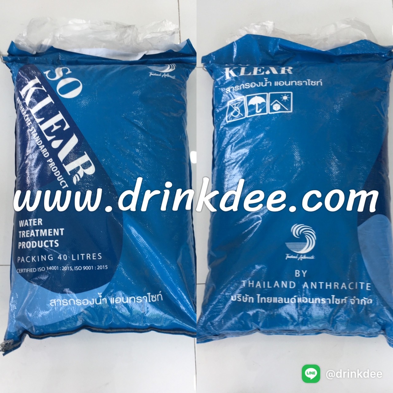 สารกรองแอนทราไซท์ ANTHRACITE (รุ่นใหม่)