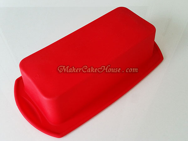 พิมพ์ซิลิโคนขนมปัง พิมพ์เค้กสี่เหลี่ยมก้นเรียบ
