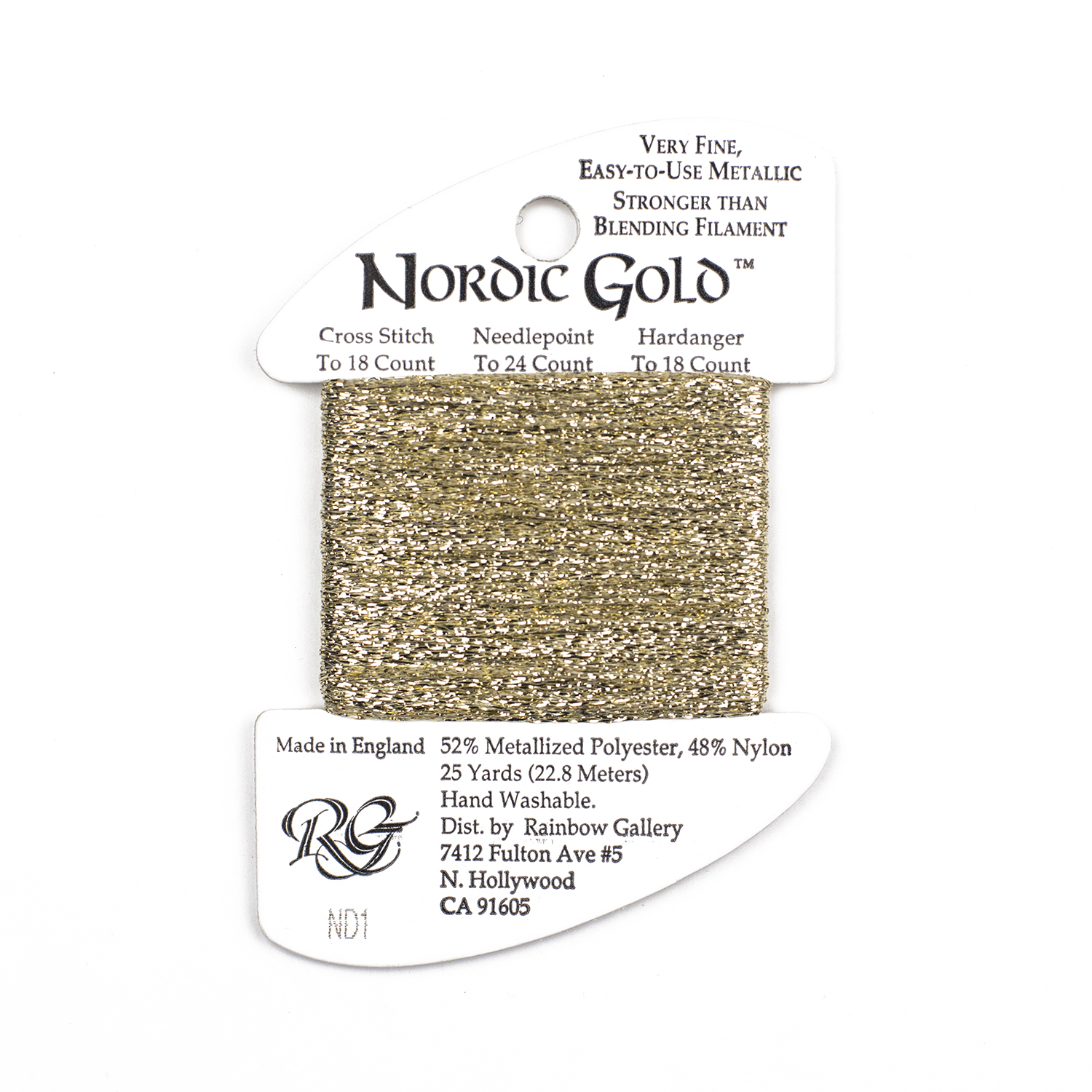 Rainbow Gallery Nordic Gold : Pale Gold