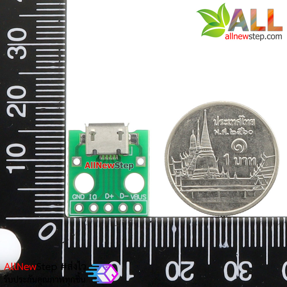 Micro USB Breakout Board
