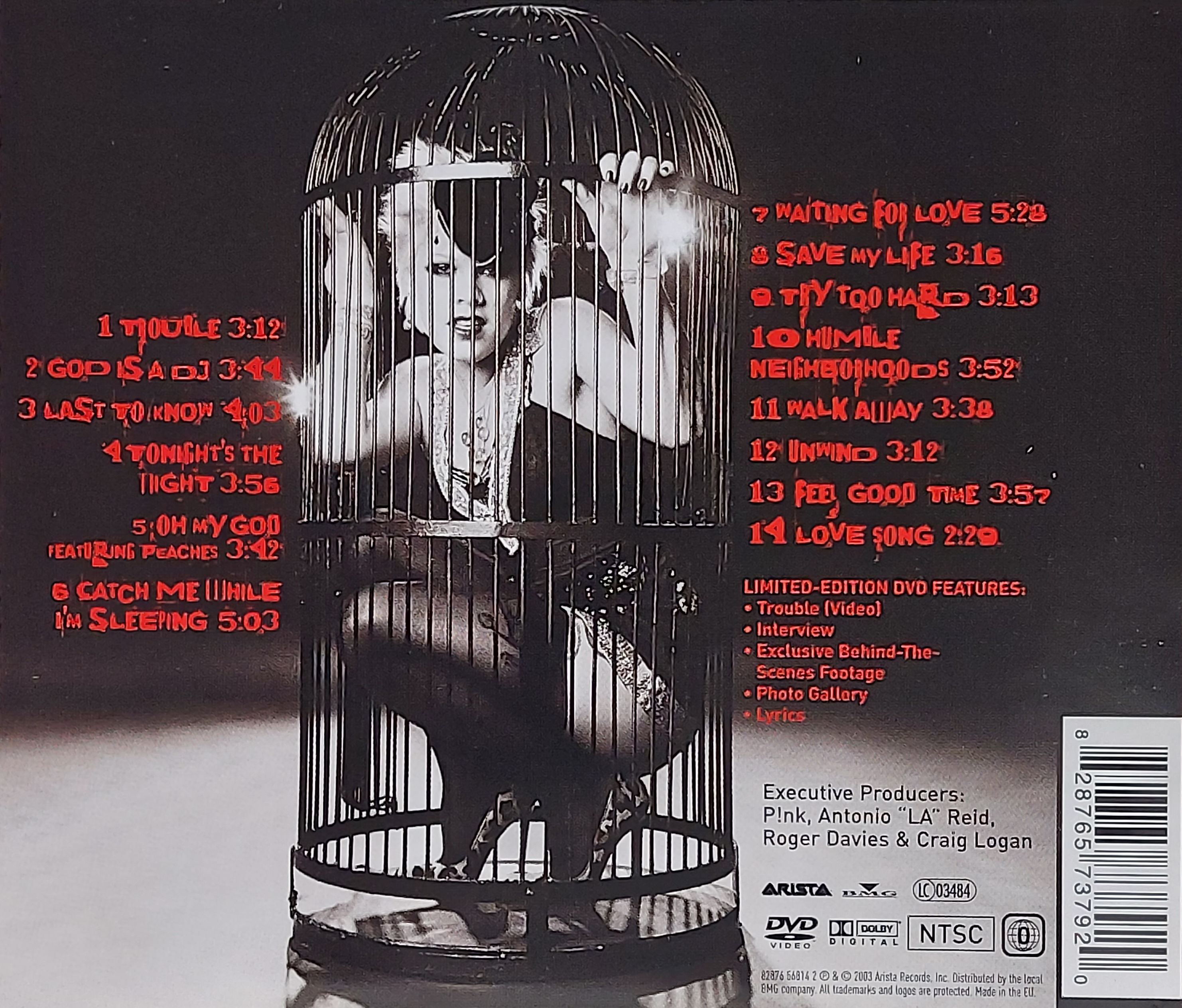 Used CD+DVD,Pink - Try This (P!nk) (A)(2003)(EU)