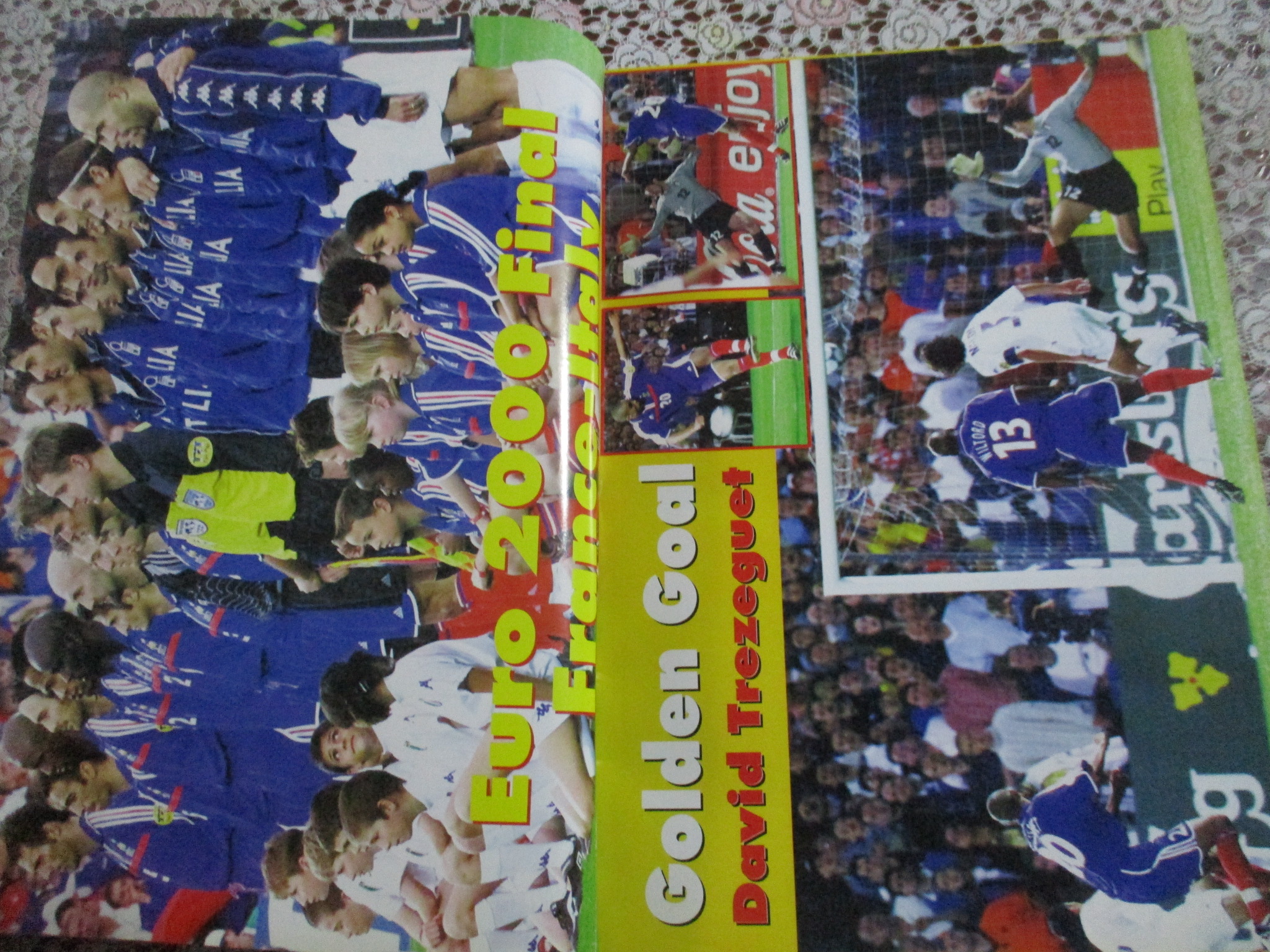 เวิลด์ซอคเกอร์ ฉบับที่14 ปี2543 ตำหนิ ไม่มีปกหลัง แผ่นเนื้อความหายไป4แผ่น