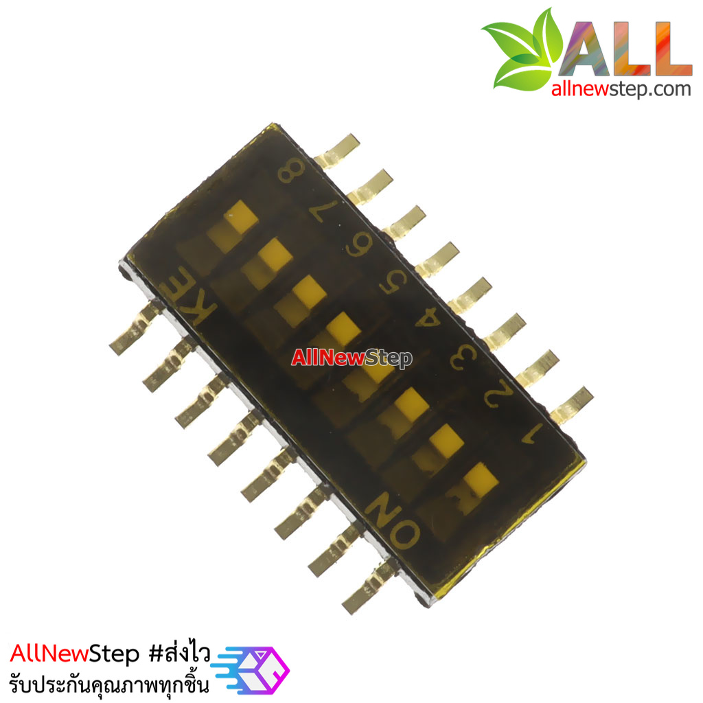 SMD toggle switch 1.27MM pitch 8P DIP switch coding switch