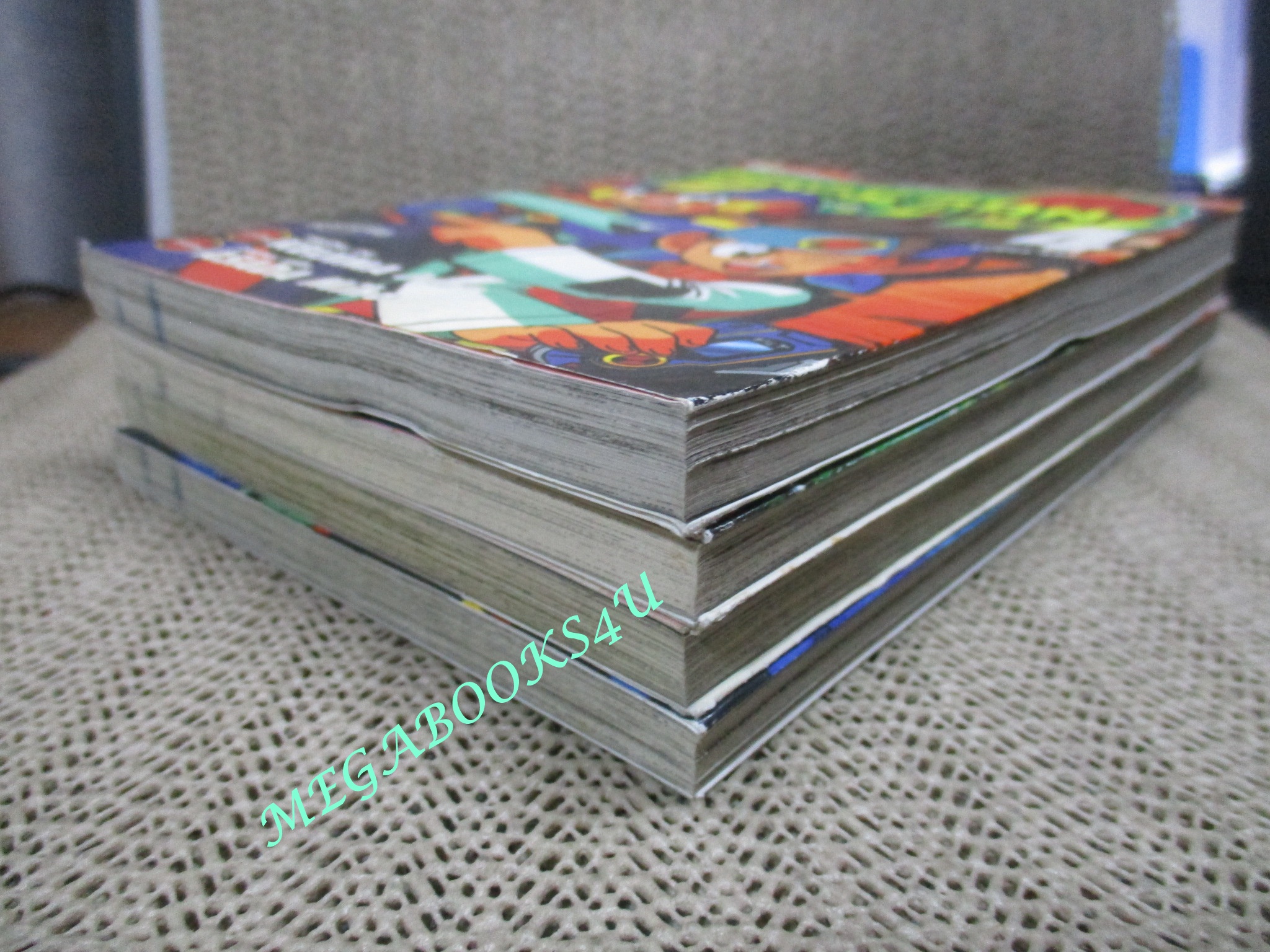 การ์ตูนบ้าน Rockman EXE ร็อคแมน ภาคพิเศษ Battle Story ครบชุด4เล่มจบ สนพ.บงกช ตำหนิ เล่ม4 มีรอยบุบตามรูป